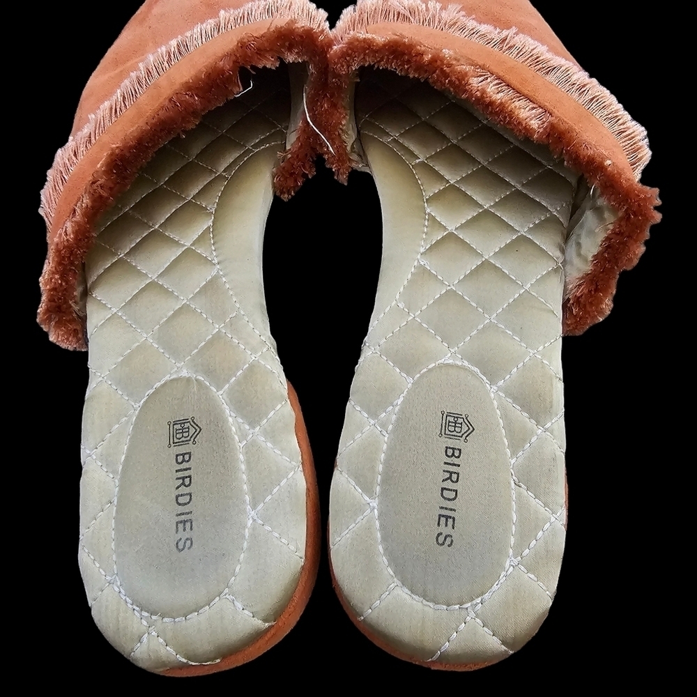 Birdies The Ani - Coral Mules in Suede - Picture 7 of 12